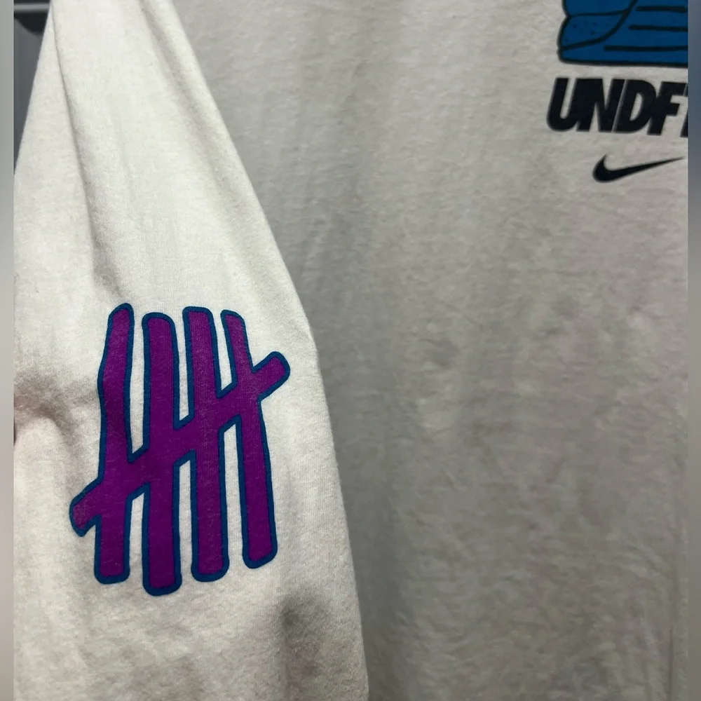 2020 NIKE AIR MAX 90 x UNDFTD T-shirt sz S WHITE PROMO RARE